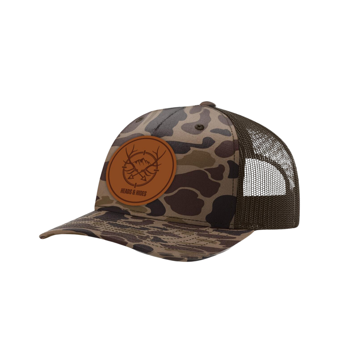 Leather Patch Trucker Hat