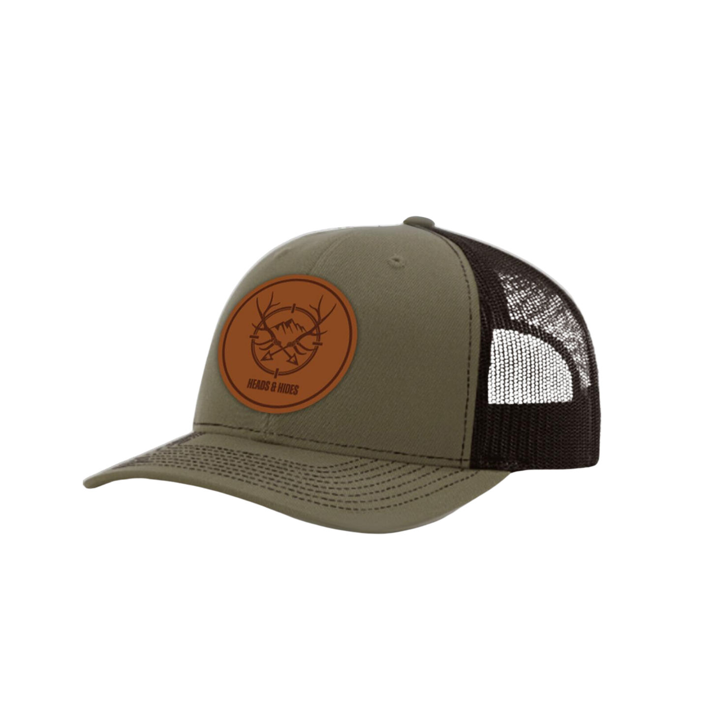 Leather Patch Trucker Hat