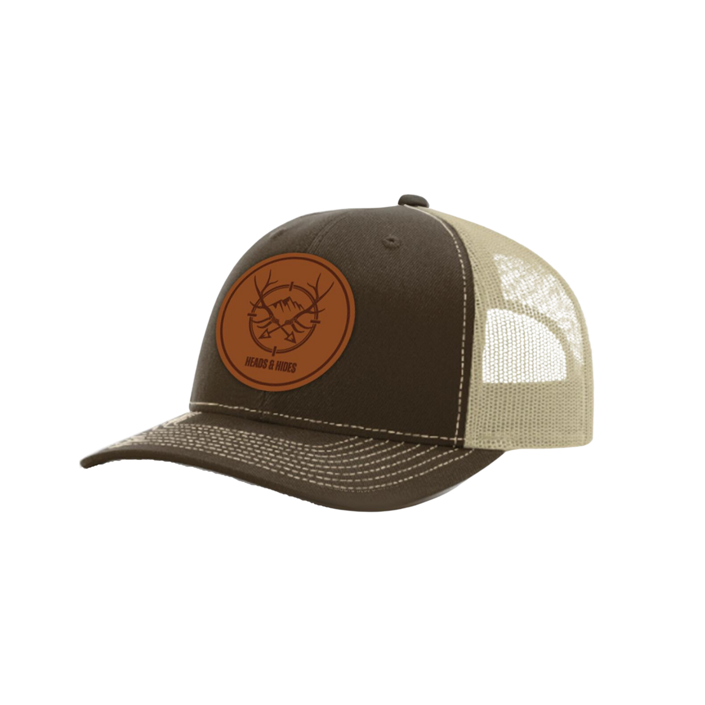 Leather Patch Trucker Hat