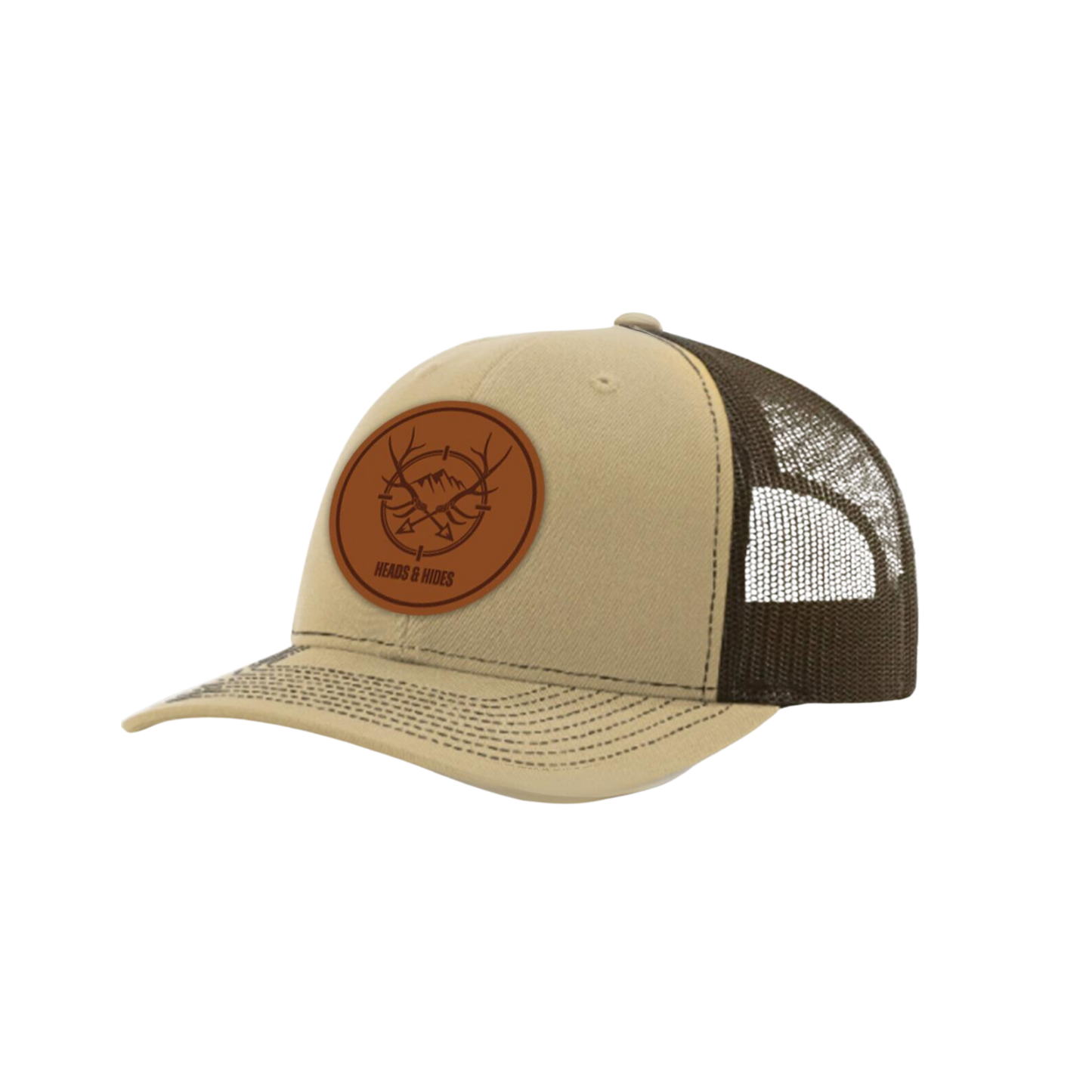 Leather Patch Trucker Hat